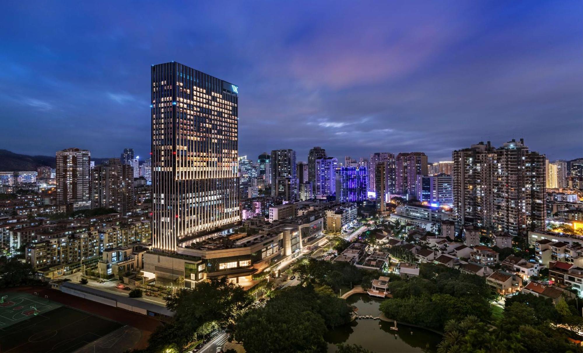 Hotel Waldorf Astoria Xiamen Exterior foto