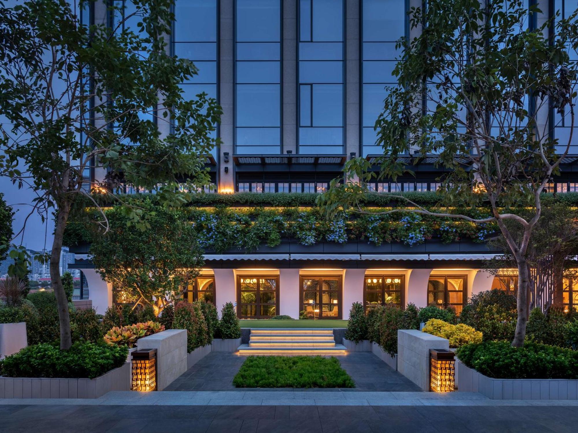 Hotel Waldorf Astoria Xiamen Exterior foto